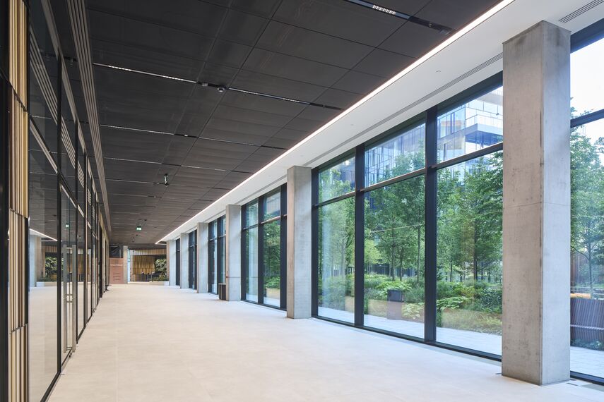 ConceptWall 50 Façades, MasterLine 8 Windows, MasterLine 8 Doors, CW 50-HI Façades and CW 50-SC Façades - Forest located in Warsaw, Poland