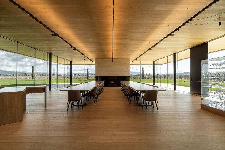 HiFinity Sliding & Folding and ConceptPatio 155 Sliding & Folding - Cantine Vie di Romans located in Gorizia, Italy