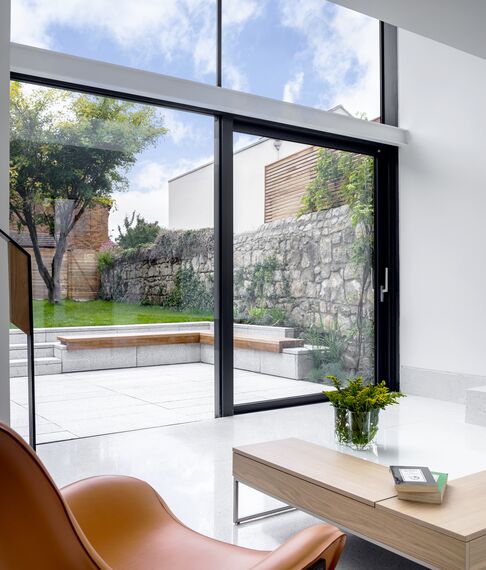 ConceptSystem 77 Doors, ConceptPatio 130 Sliding & Folding and CW 50-SC Façades - House Newbridge Avenue located in Dublin, Ireland