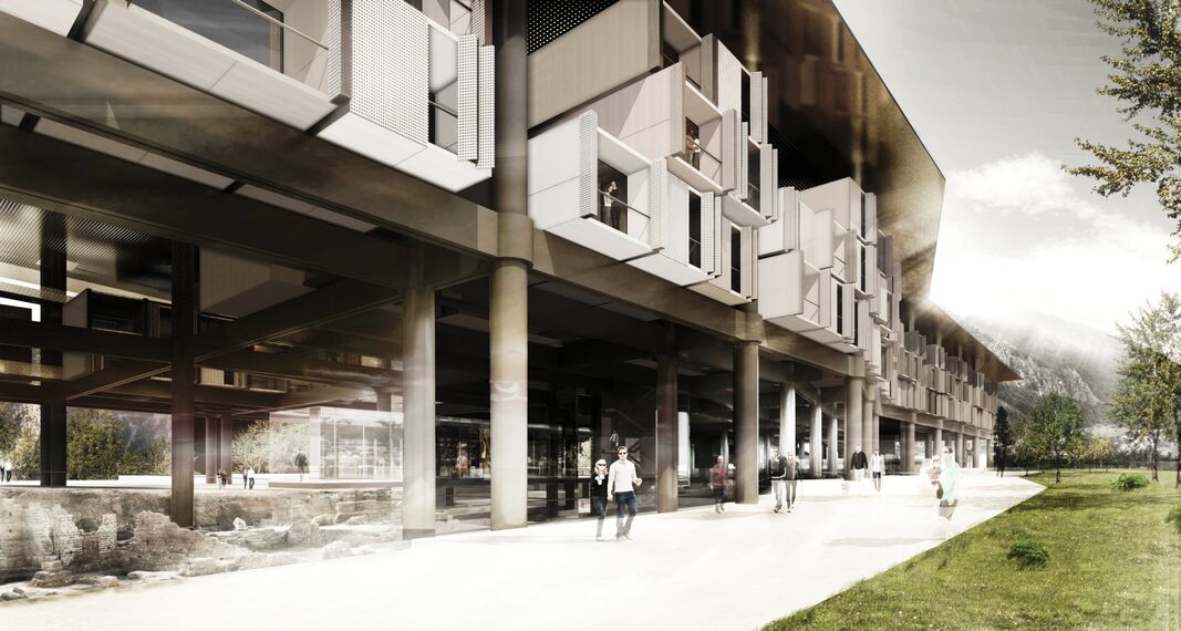 ConceptWall 50 Façades and ConceptSystem 68 Doors - Antakya Hilton Museum Hotel located in Hatay, Turkey