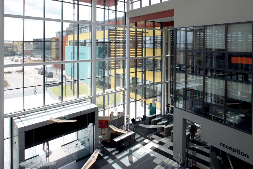 ConceptWall 50 Façades - West Herts College located in West Herts, United Kingdom