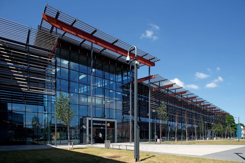 ConceptWall 50 Façades - West Herts College located in West Herts, United Kingdom
