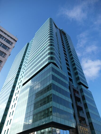 ConceptWall 50 Façades and ConceptWall 86 Façades - Office building Gazoil Plaza located in Moscow, Russia