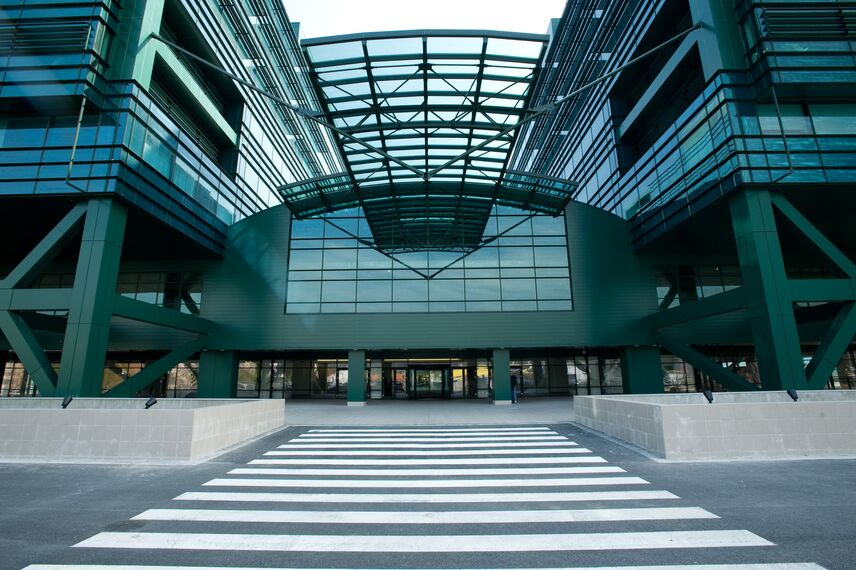 ConceptSystem 68 Windows, ConceptWall 50 Façades and ConceptSystem 68 Doors - Brasov Business Park located in Brasov, Romania