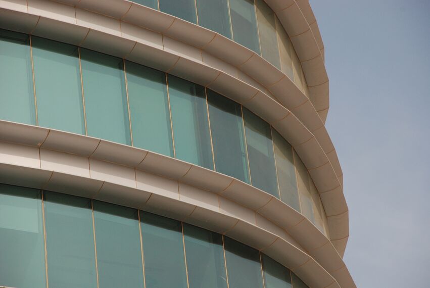 ConceptWall 50 Façades and CW 50-HL Façades - Office building Addax Tower located in Seef Area, Bahrain
