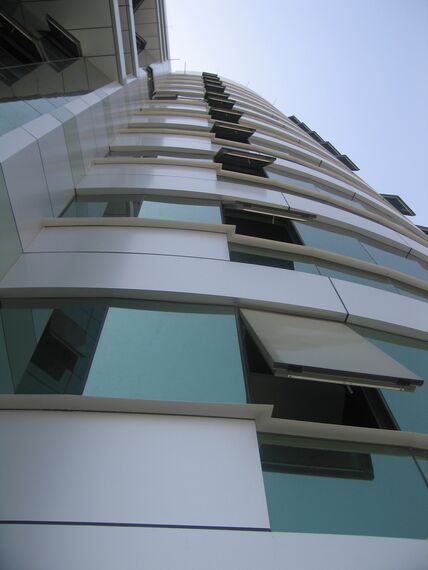 ConceptWall 50 Façades and CW 50-HL Façades - Office building Addax Tower located in Seef Area, Bahrain
