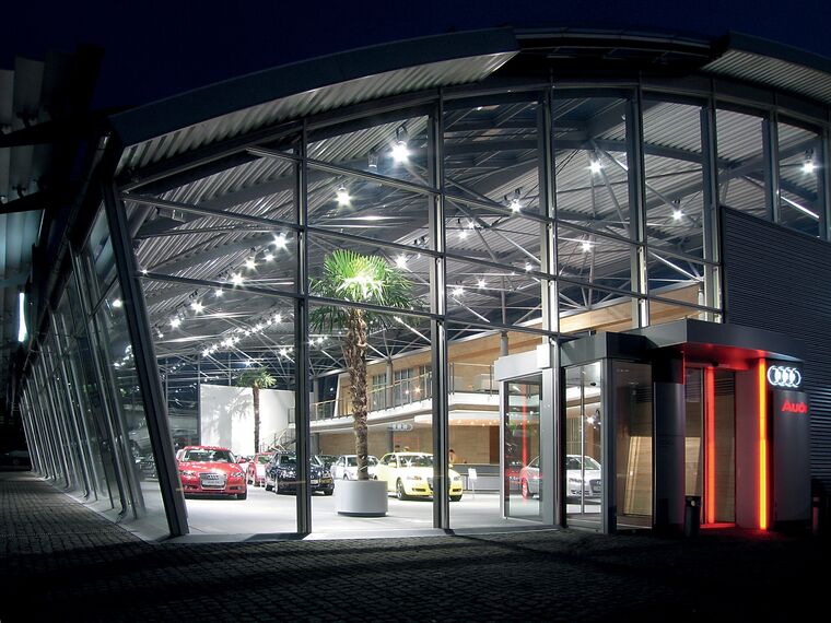 ConceptWall 50 Façades - Car Center Audi (Dnepropetrovsk) located in Dnepropetrovsk, Ukraine