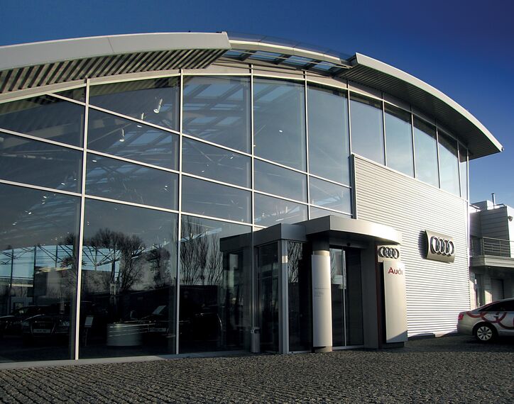 ConceptWall 50 Façades - Car Center Audi (Dnepropetrovsk) located in Dnepropetrovsk, Ukraine