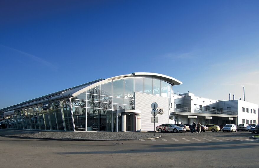 ConceptWall 50 Façades - Car Center Audi (Dnepropetrovsk) located in Dnepropetrovsk, Ukraine