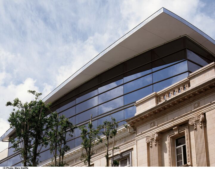 ConceptWall 50 Façades - Office building Brussels Parliament located in Brussels, Belgium