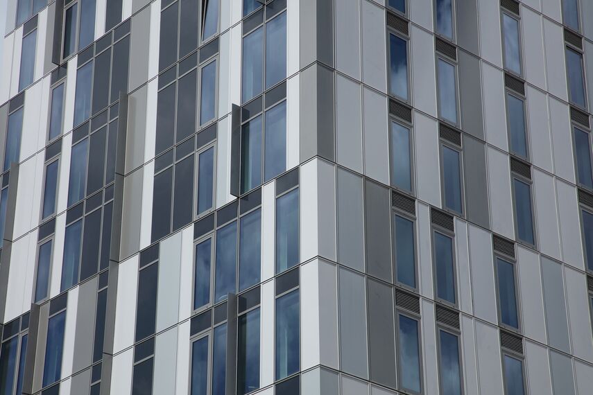 CW 65-EF Façades - Media City located in Manchester, United Kingdom