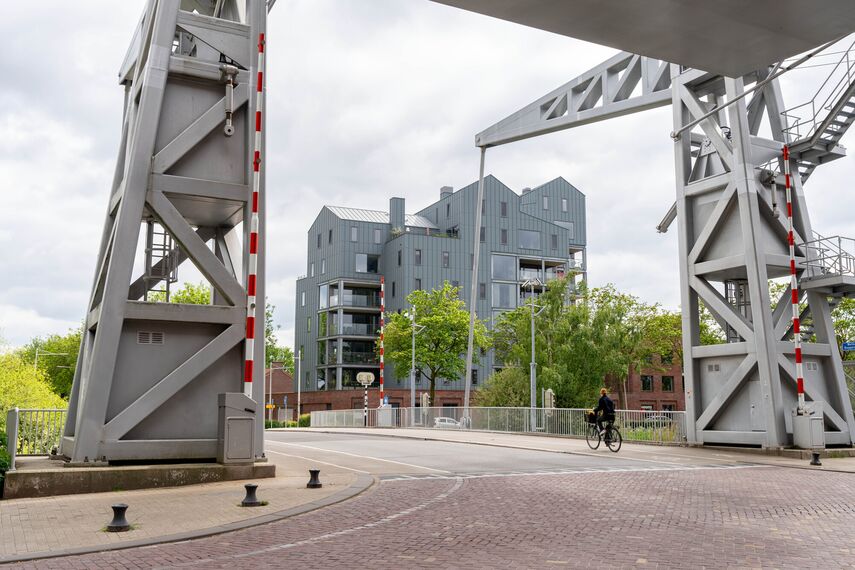 SlimLine 38 Windows, ConceptPatio 130 Sliding & Folding and ConceptPatio 155 Sliding & Folding - Wolstad Piushaven located in Tilburg, The Netherlands