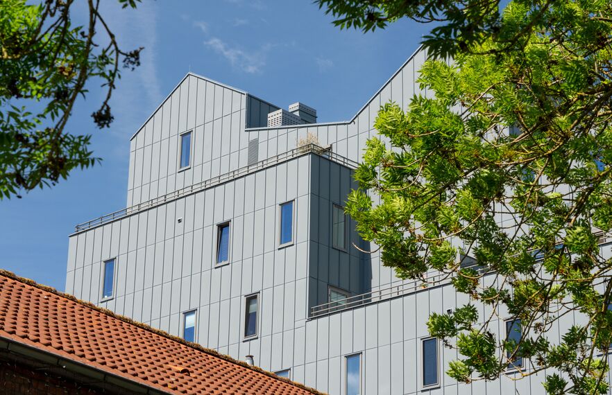 SlimLine 38 Windows, ConceptPatio 130 Sliding & Folding and ConceptPatio 155 Sliding & Folding - Wolstad Piushaven located in Tilburg, The Netherlands