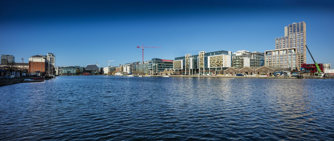 ConceptWall 50 Façades and ConceptSystem 77 Doors - Office building The Reflector located in Dublin, Ireland