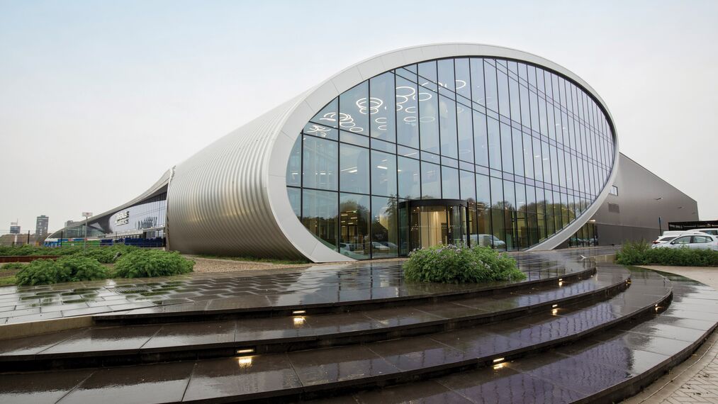 ConceptFolding 77 Sliding & Folding and ConceptWall 50 Façades - DC New Logic III located in Tilburg, The Netherlands