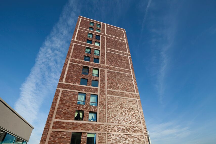 ConceptWall 50 Façades, CS 77 Hidden Vent Windows and CS 77 Fire Proof Windows - Musa located in Rotterdam, The Netherlands