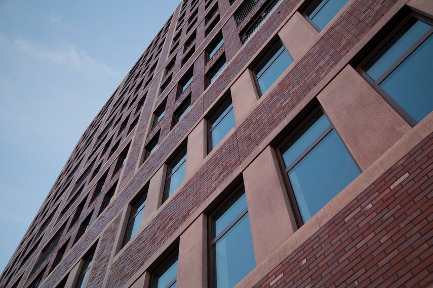 ConceptWall 50 Façades, CS 77 Hidden Vent Windows and CS 77 Fire Proof Windows - Residental/Project Musa located in Rotterdam, The Netherlands