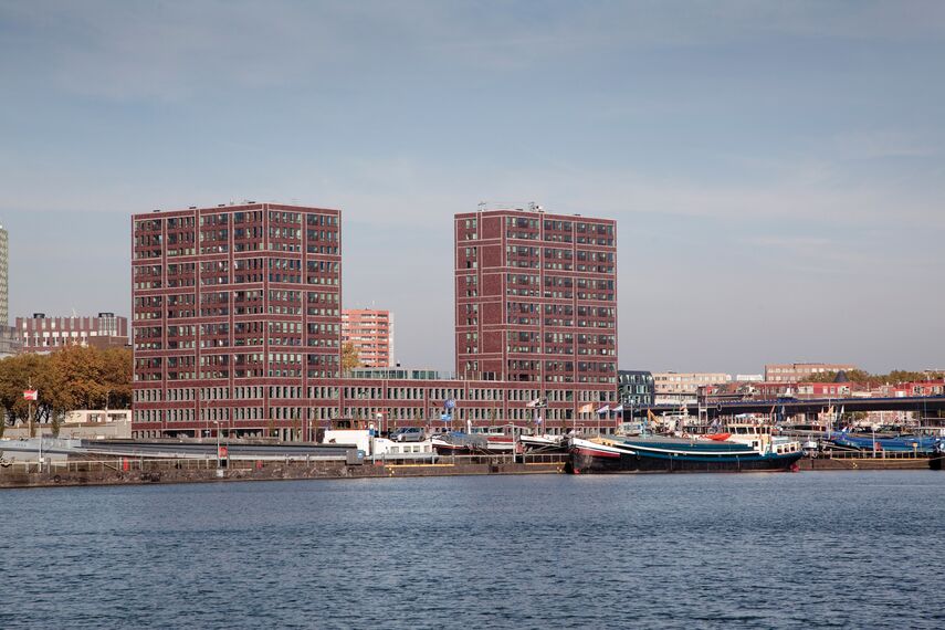 ConceptWall 50 Façades, CS 77 Hidden Vent Windows and CS 77 Fire Proof Windows - Musa located in Rotterdam, The Netherlands