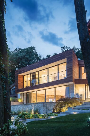 ConceptWall 50 Façades - Villa Snagov located inRomania