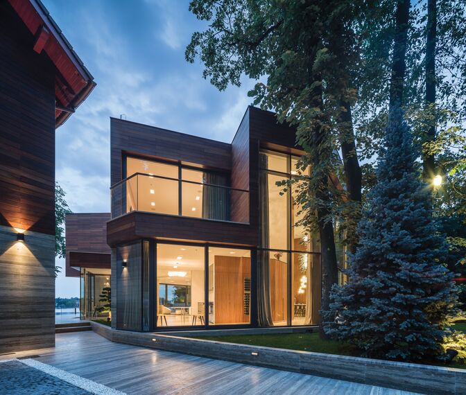 ConceptWall 50 Façades - Villa Snagov located inRomania