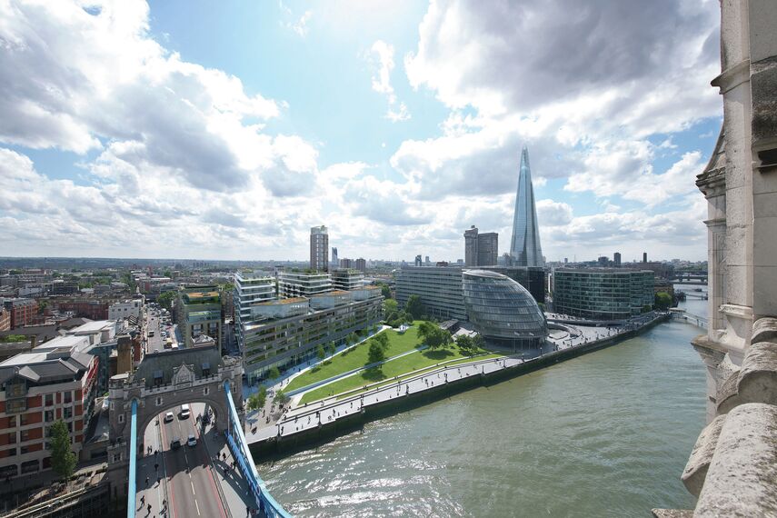 ConceptSystem 68 Windows, ConceptWall 60 Façades, ConceptPatio 130 Sliding & Folding, ConceptSystem 77 Windows, ConceptSystem 77 Doors and ConceptWall 50 Façades - One Tower Bridge located in London, United Kingdom