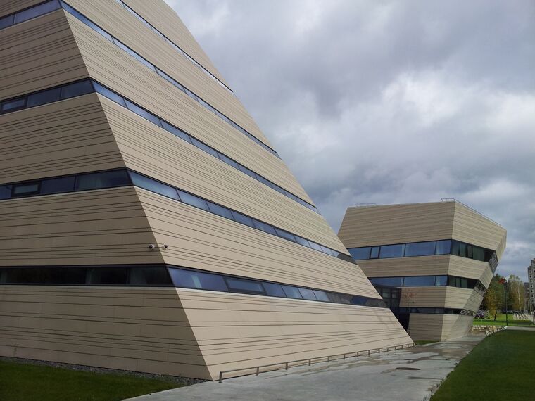 Vilnius University Library located in Vilnius, Lithuania