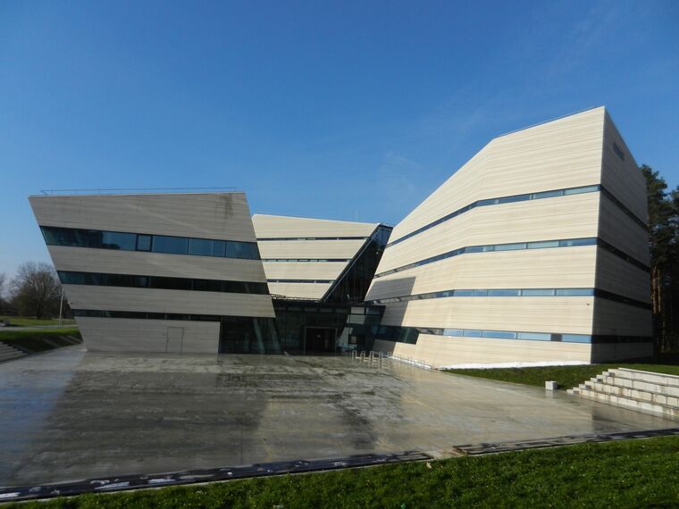 Vilnius University Library located in Vilnius, Lithuania