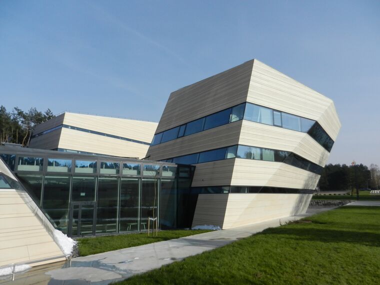 Vilnius University Library located in Vilnius, Lithuania