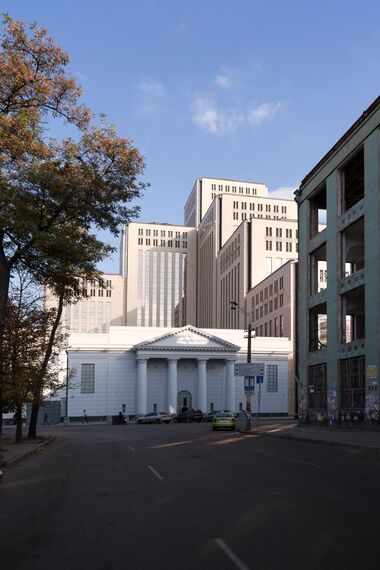 ConceptWall 50 Façades - Community centre Menorah Jewish Multifunctional Centre located in Dnepropetrovsk, Ukraine