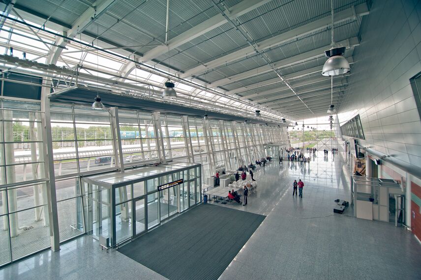 ConceptWall 50 Façades - International airport Lviv Danylo Halytskyi located in Lviv, Ukraine