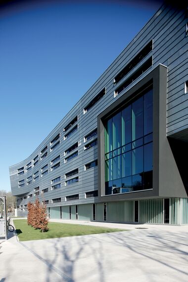 ConceptWall 50 Façades, CW 65-EF Façades, CW 50-VL Façades and CW 50-SG Façades - NUI Galway Engineering Department located in Galway, Ireland