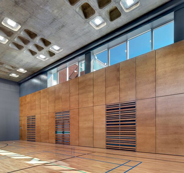 ConceptWall 50 Façades - Sports centre Rathmines Leisure Centre located in Rathmines, Ireland