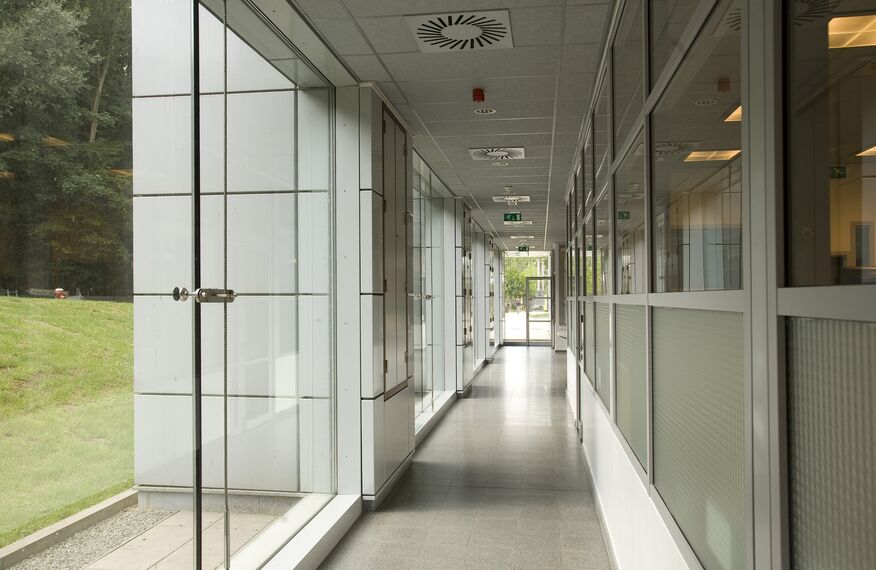 ConceptWall 50 Façades - Research/Engineering centre Laboratorium St Luc located in Brussels, Belgium