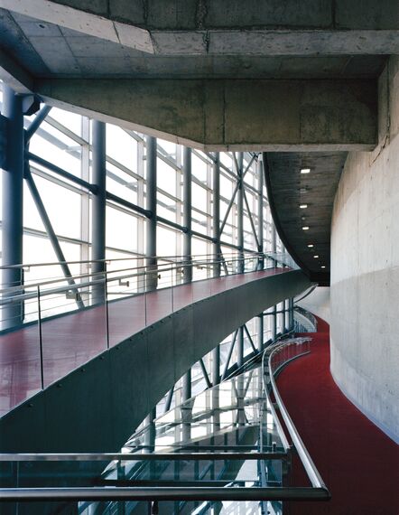 BriseSoleil 100 Solar Shading and ConceptWall 50 Façades - Cinema Mellat Park cineplex located in Tehran, Iran