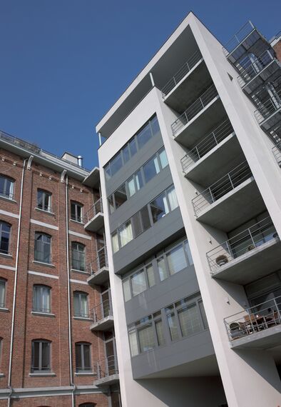 Apartmentcomplex Bloemmolens located in Lier, Belgium