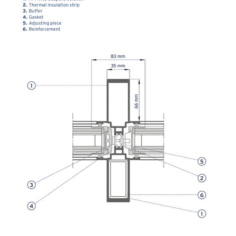 ConceptSystem 77 Doors, ConceptPatio 68 Sliding & Folding and HiFinity Sliding & Folding - Las Palmeras located inSpain