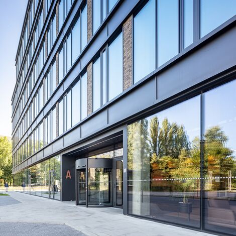 ConceptWall 50 Façades, MasterLine 8 Windows, CW 50-HI Façades, CW 50-SC Façades, MasterLine 8 HI Windows and MasterLine 8 Hidden Vent Windows - X20 located in Warsaw, Poland