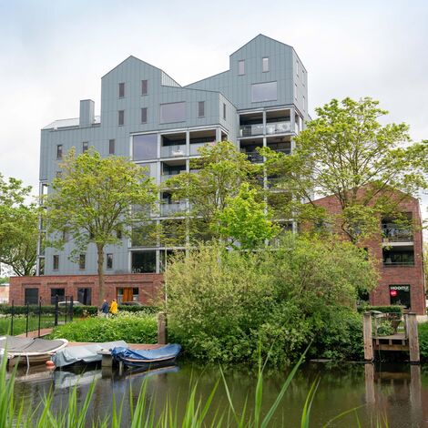 SlimLine 38 Windows, ConceptPatio 130 Sliding & Folding and ConceptPatio 155 Sliding & Folding - Wolstad Piushaven located in Tilburg, The Netherlands