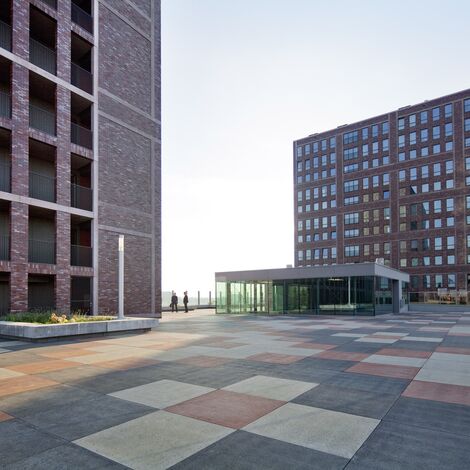 ConceptWall 50 Façades, CS 77 Hidden Vent Windows and CS 77 Fire Proof Windows - Musa located in Rotterdam, The Netherlands