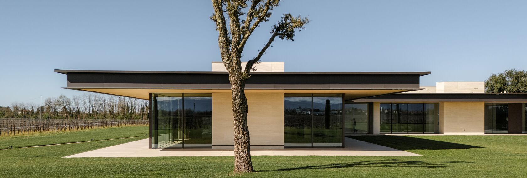 HiFinity Sliding & Folding and ConceptPatio 155 Sliding & Folding - Cantine Vie di Romans located in Gorizia, Italy