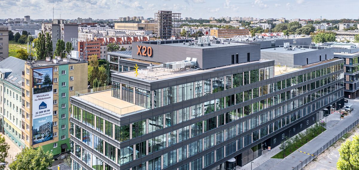 ConceptWall 50 Façades, MasterLine 8 Windows, CW 50-HI Façades, CW 50-SC Façades, MasterLine 8 HI Windows and MasterLine 8 Hidden Vent Windows - X20 located in Warsaw, Poland