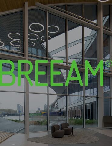 The BREEAM logo.