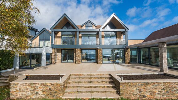SlimLine 68 Windows, ConceptPatio 130 Sliding & Folding and ConceptSystem 77 Doors - Waters Edge located in Exeter, United Kingdom