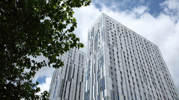 CW 65-EF Façades - Media City located in Manchester, United Kingdom
