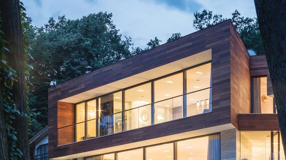 ConceptWall 50 Façades - Villa Snagov located inRomania